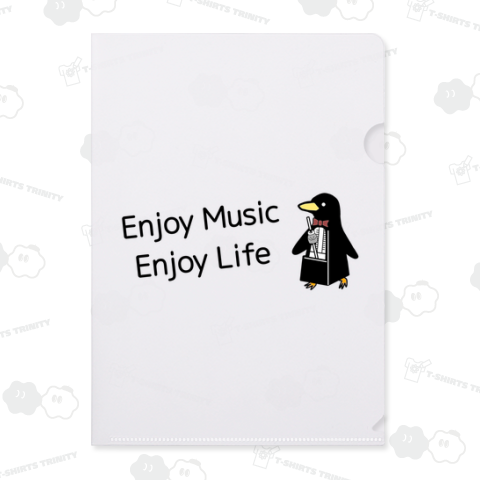 メトロノームペンギン(文字入り)