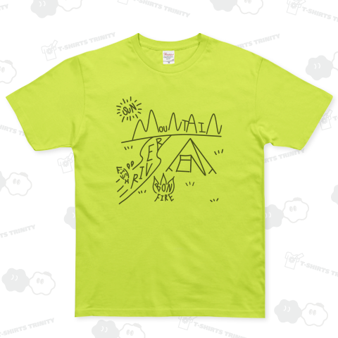 英語だらけのキャンプ(グレー)