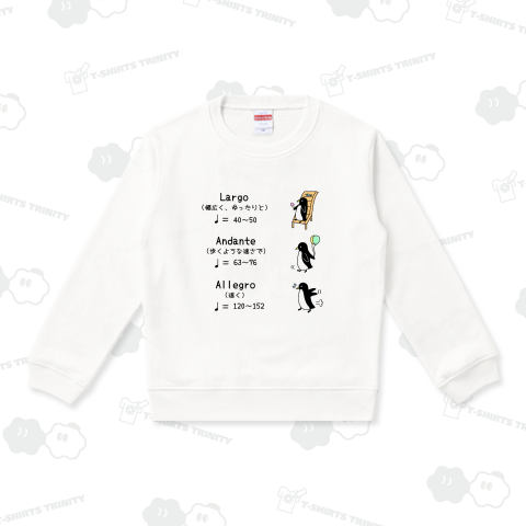 速さを表すペンギン