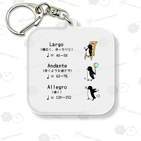 速さを表すペンギン