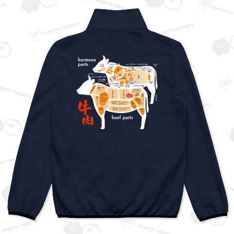 牛肉部位図鑑(濃色用)