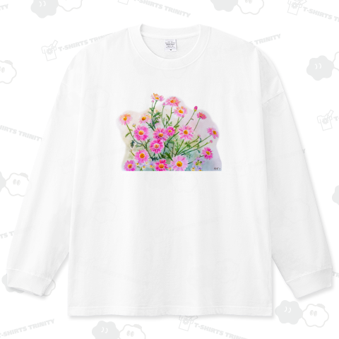 お庭のピンクマーガレット