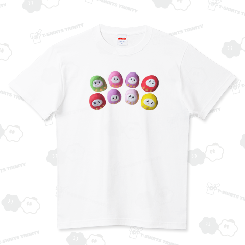 幸運だるまさん カラフル集合〜