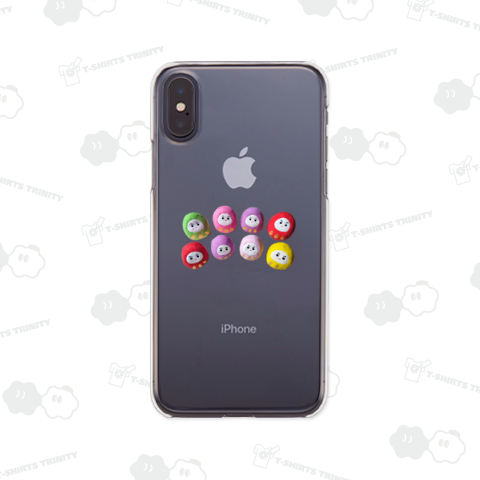 幸運だるまさん カラフル集合〜