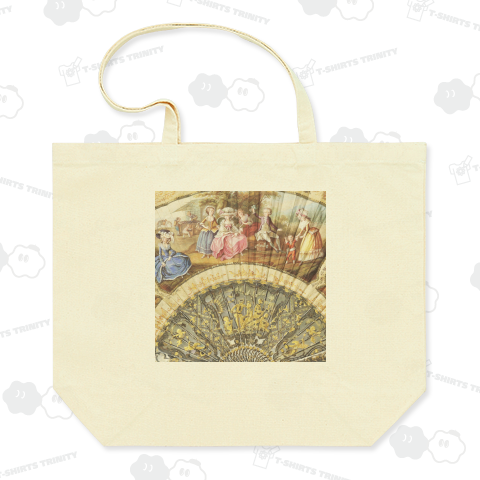 西洋の扇子 の装飾