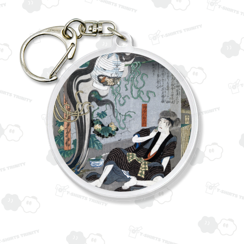 提灯おばけのお岩さん 歌舞伎絵