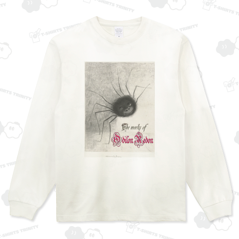 クモ、オディロン・ルドン、1887年