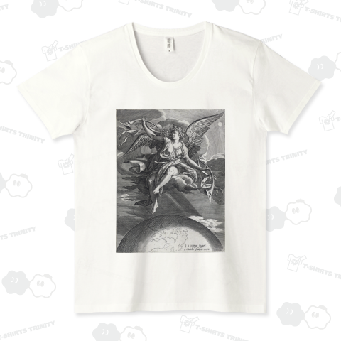 Allegory of Fame, Johann Sadeler (I), after Joos van Winghe, 1560 - 1600