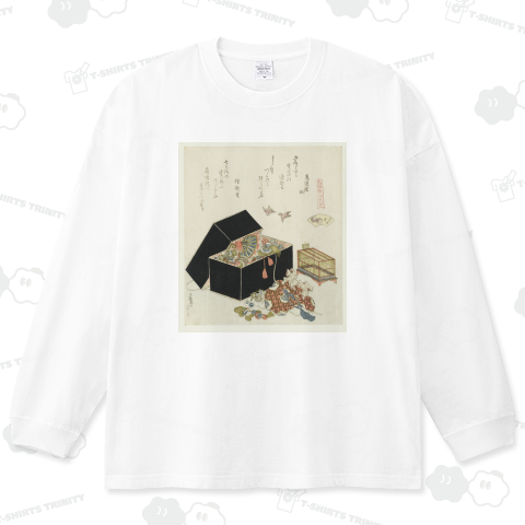 葛飾北斎  元禄歌仙貝合わせ(シリーズ名)すずめ貝