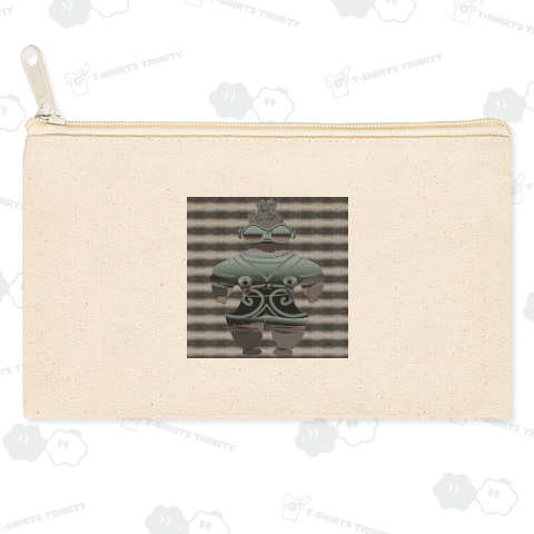 土偶 illustration □灰色