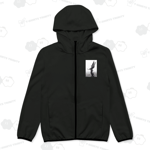 [勝利の女神Victoria]-月桂冠を持つヴィクトリアのブロンズ像