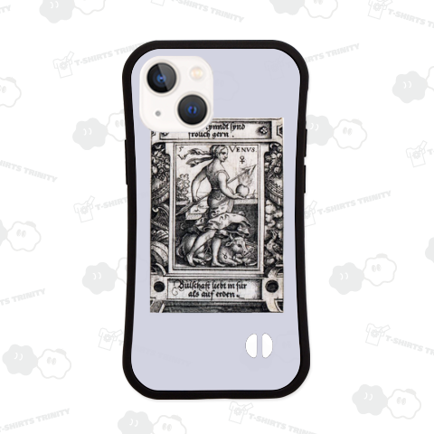 天秤座と牡牛座の女神ビーナス 、ヴィルギリウス・ソリス、1524-1562年