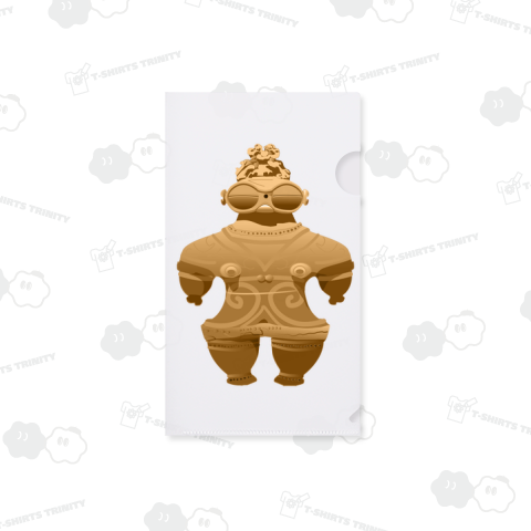 縄文 遮光器土偶イラスト 3