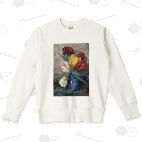 花瓶のチューリップ、シエンチェ・メスダグ=ヴァン・ホーテン、1844~1909年