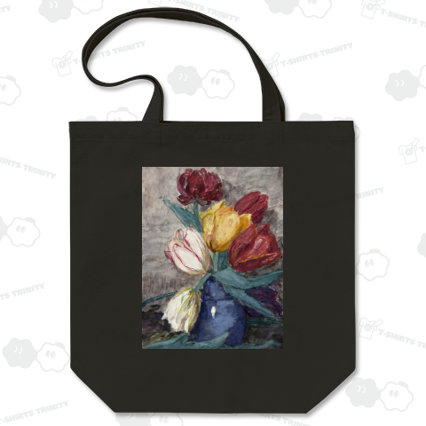 花瓶のチューリップ2、シエンチェ・メスダグ=ヴァン・ホーテン、1844～1909年