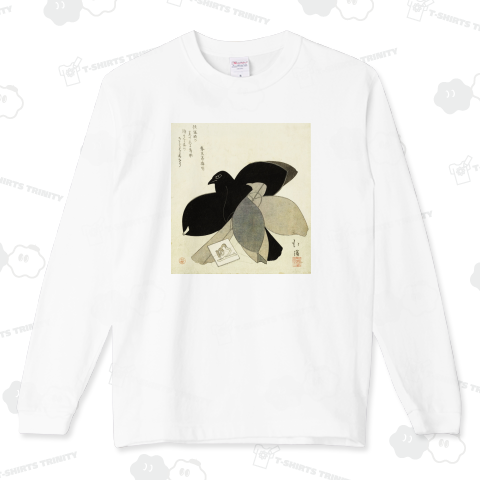 二羽の鳥凧、魚屋北渓、1828年頃