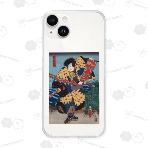 布を引く射手・為朝 歌川国貞 1854年