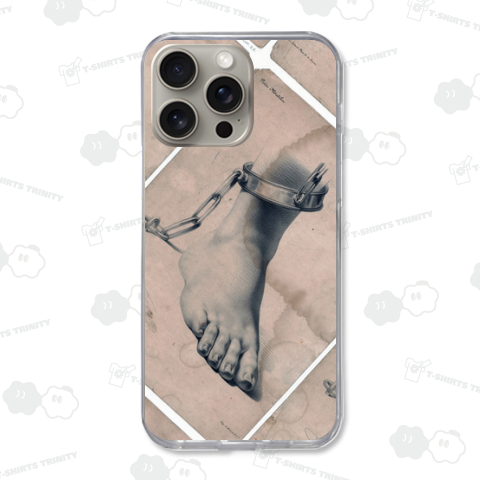 足首を鎖でつながれた足の習作、ベルナール・ロマン・ジュリアン、1838-1841年