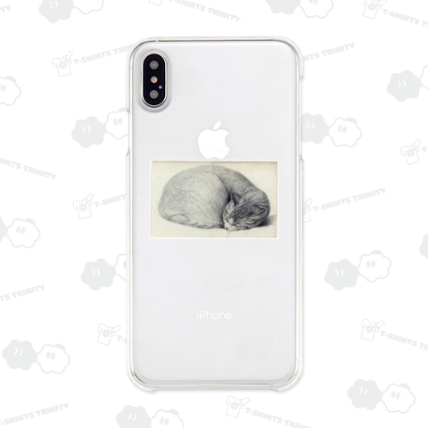 丸まって眠る猫、ジャン・ベルナール、1775年頃～1833年頃