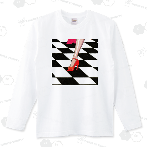 赤いハイヒール