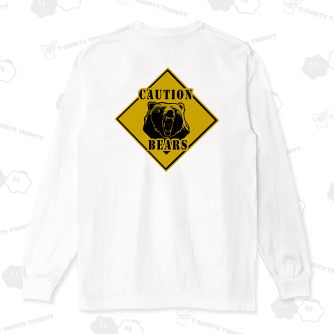 CAUTION- Bear 02 バックプリント