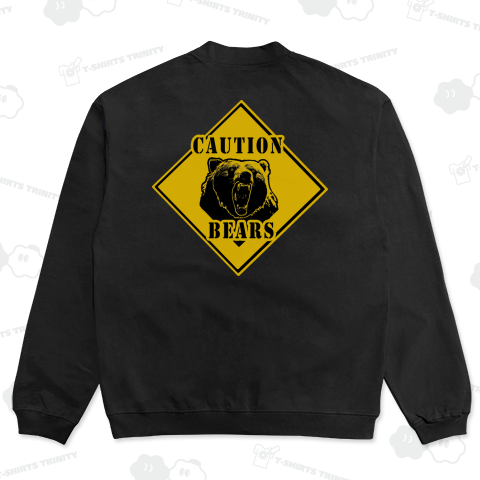 CAUTION- Bear 02 バックプリント