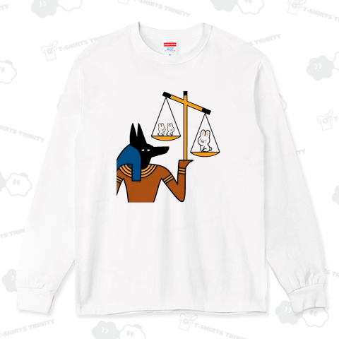 ウサギを量るアヌビス神