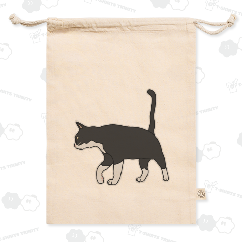 ハチワレ お散歩