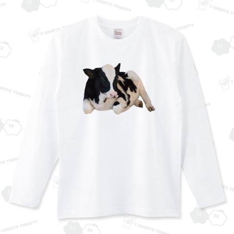 ウシさんが休んでる