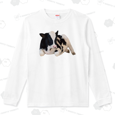 ウシさんが休んでる