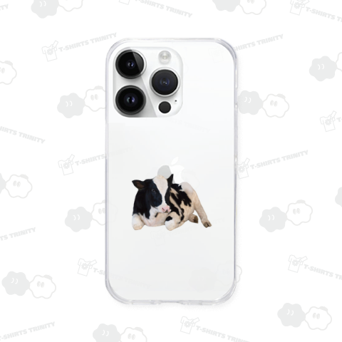 ウシさんが休んでる