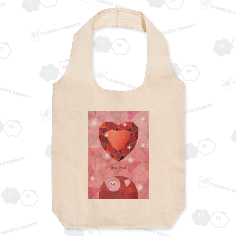 たぬきケーキ横顔シリーズ/ガーネット