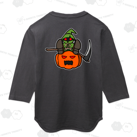 スケアクロウとジャック・オー・ランタン(バックプリント)