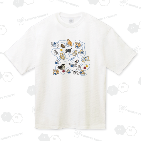 犬猫兎毛糸玉(紺)