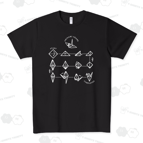 つるのおりがみ(白)