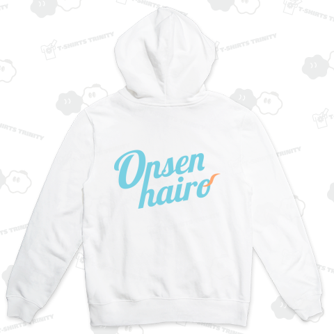 【両面】温泉入ろう(文字水色)