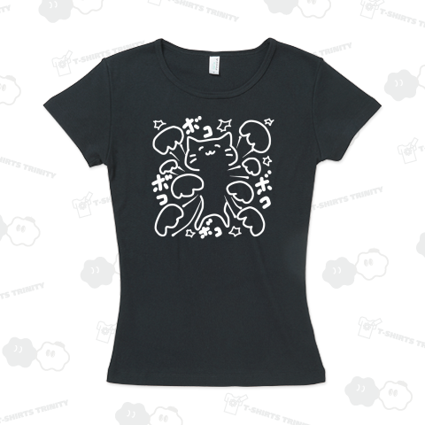 ツンデレからの猫パンチ(白線Ver)