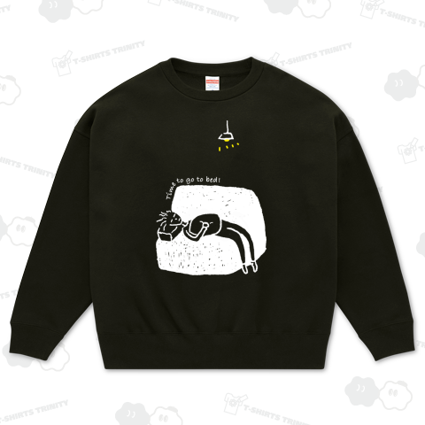 寝る時間だよ!シロ