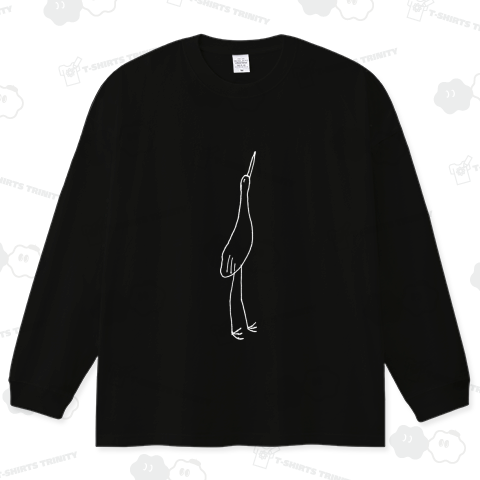 上向きのシラサギ(シロ)