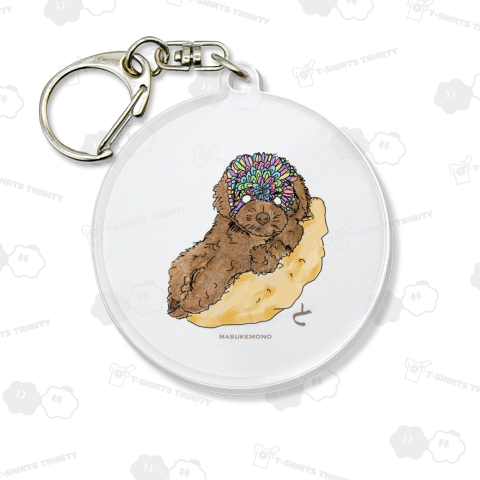 おひるねプードルTシャツ