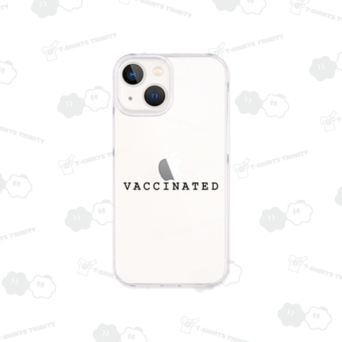 vaccinatedワクチン接種済 黒