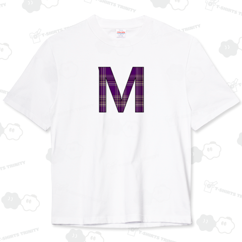 initial M tartan / イニシャルM タータンチェック