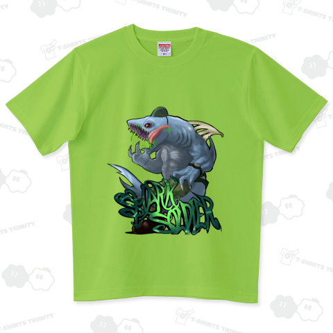シャークソルジャー!!(グラフィティ風)