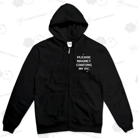 私のPCにマグネットコーティングをお願いします2(白)