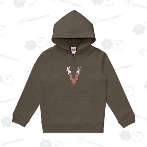 白うさぎ&黒うさぎ