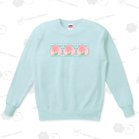 かわいいね、桃まん