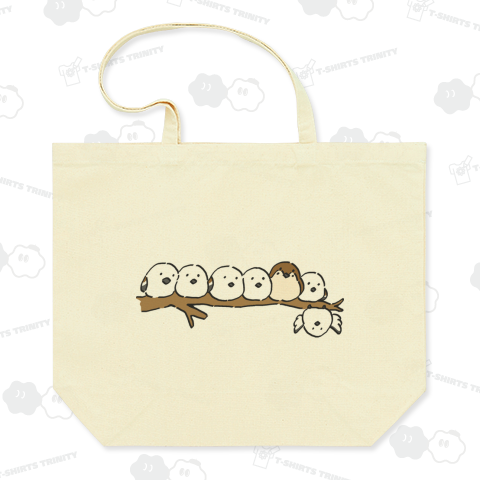 あつまるシマエナガ