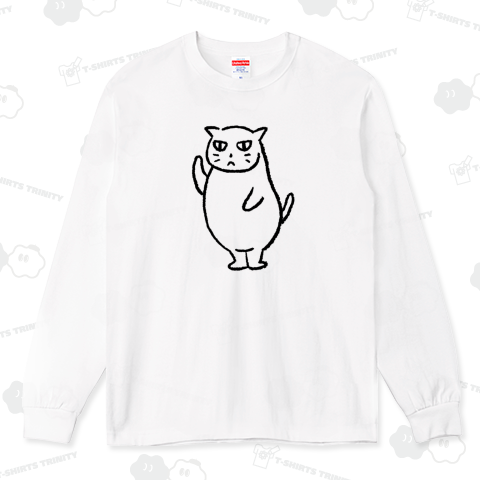 こわもて猫さん。