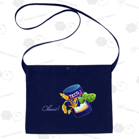 麦とホップで溢れているビール