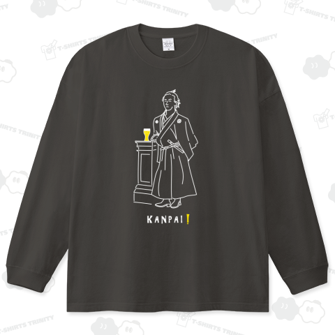 偉人 × BEER(坂本龍馬)白線画